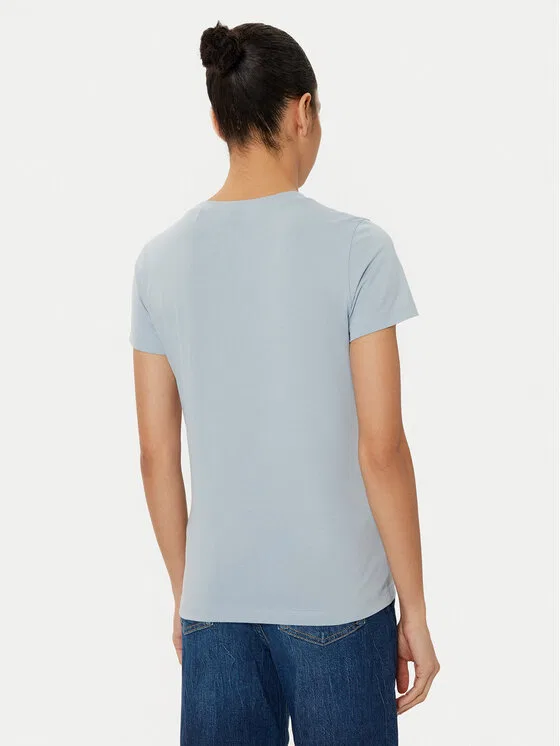 Футболка slim fit C_Esogo_1 Boss, синий — фото 3