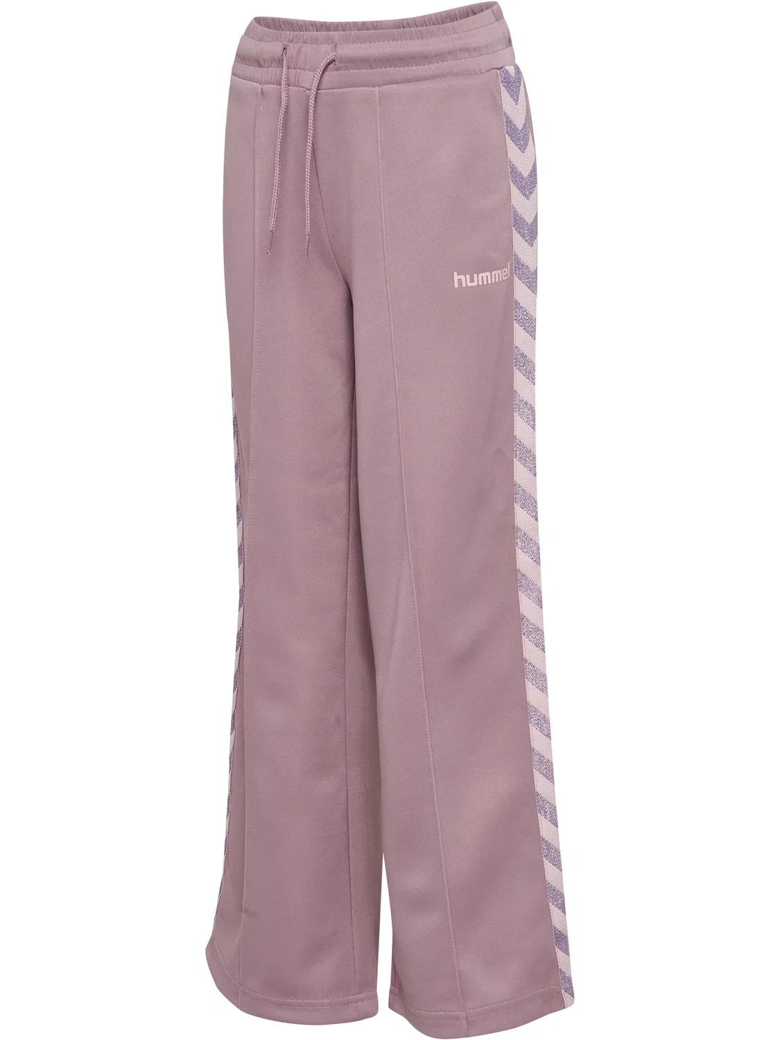 Детские спортивные штаны с регулируемой талией Hmljr Reg Poly Tape Hummel, Rot — фото 2