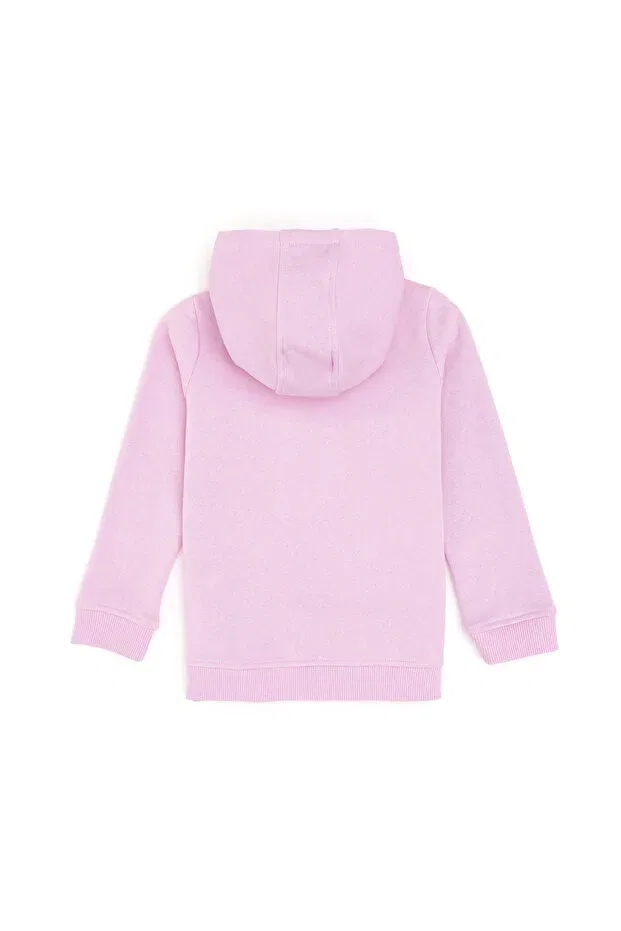 Детское худи для девочек с капюшоном U.S. Polo Assn., Pink — фото 2