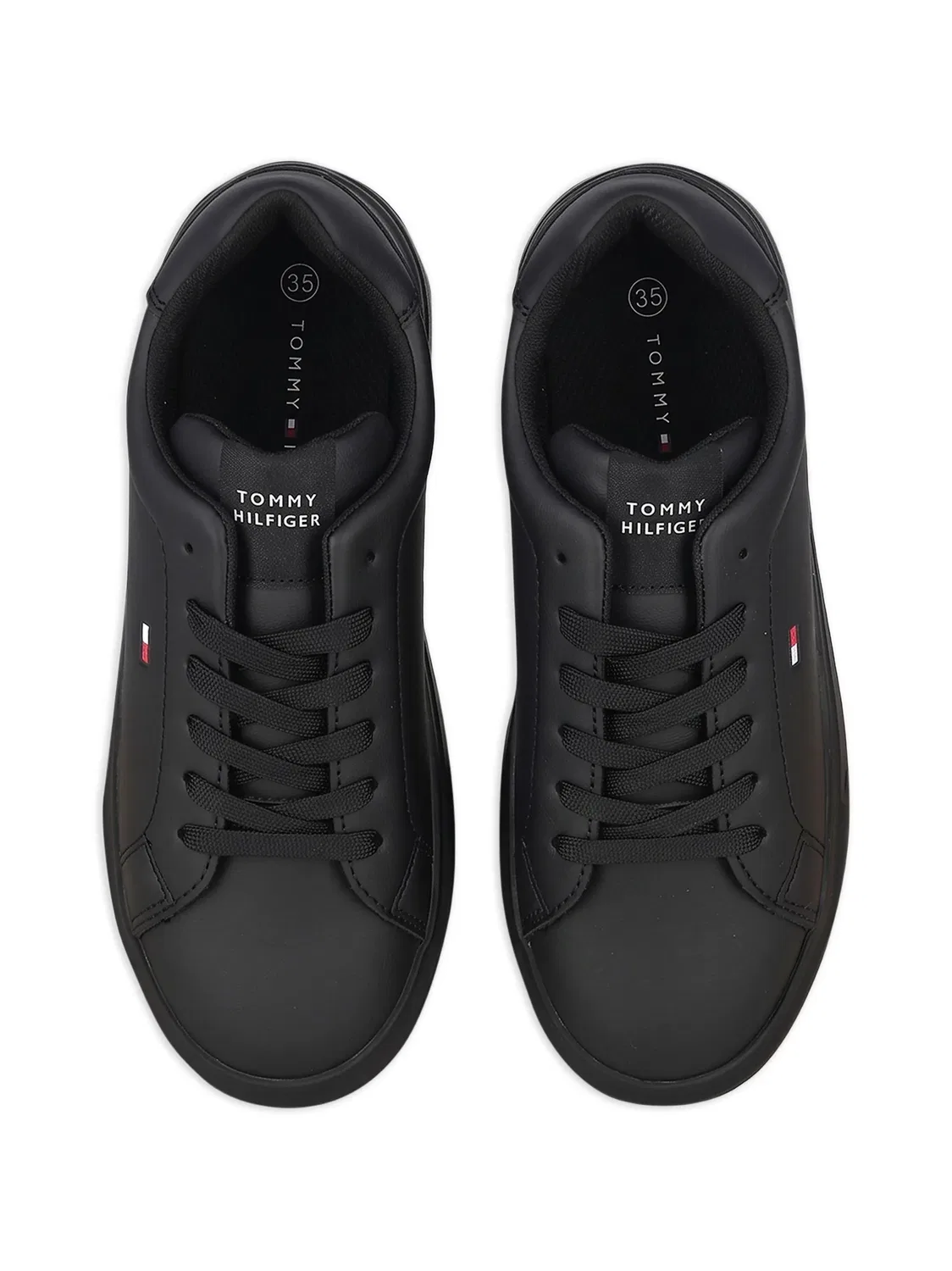 Кроссовки с нашивкой-логотипом Tommy Hilfiger Junior, черный — фото 4
