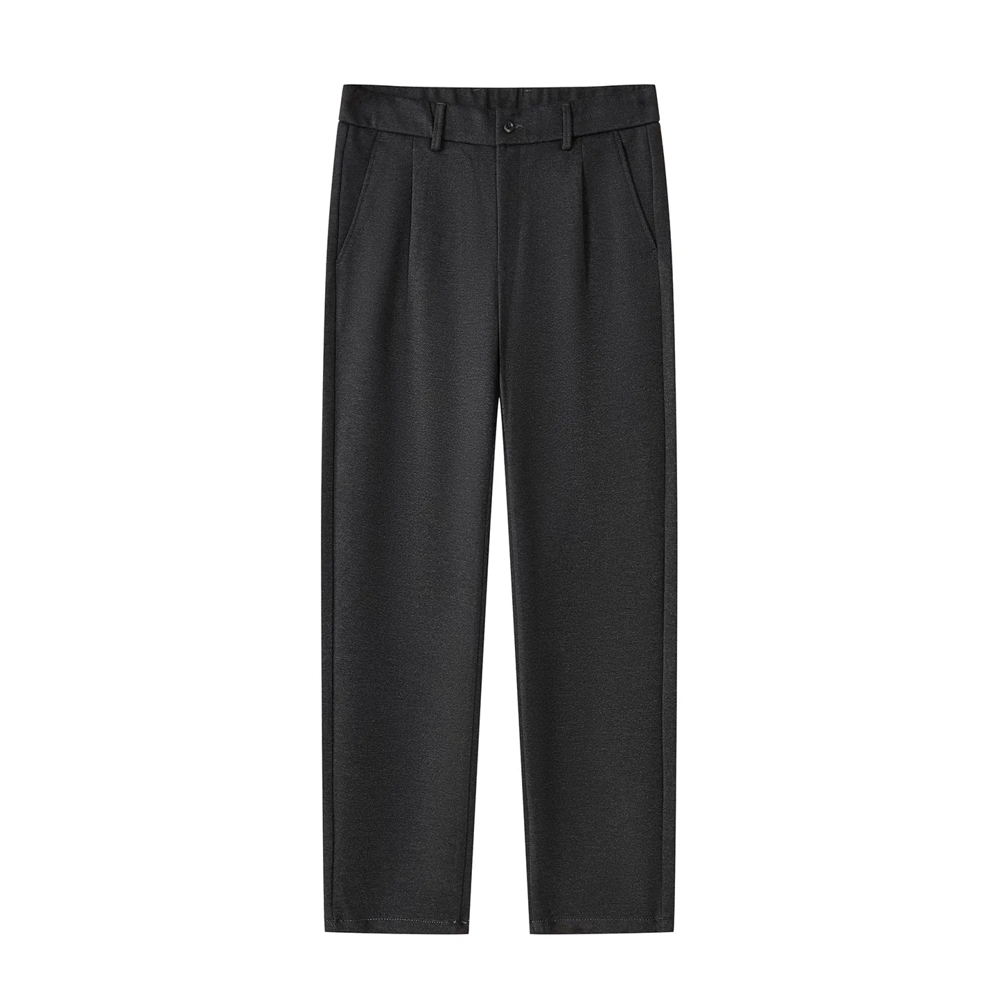 Детские повседневные брюки прямого кроя Red bean, Dark Gray