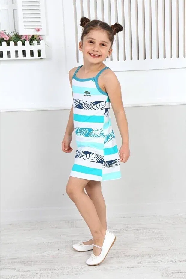 Детское платье для девочек на бретелях Arbi Kids, Blue