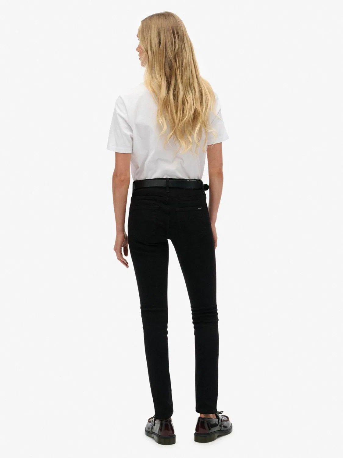 Джинсы Skinny Superdry Black — фото 3