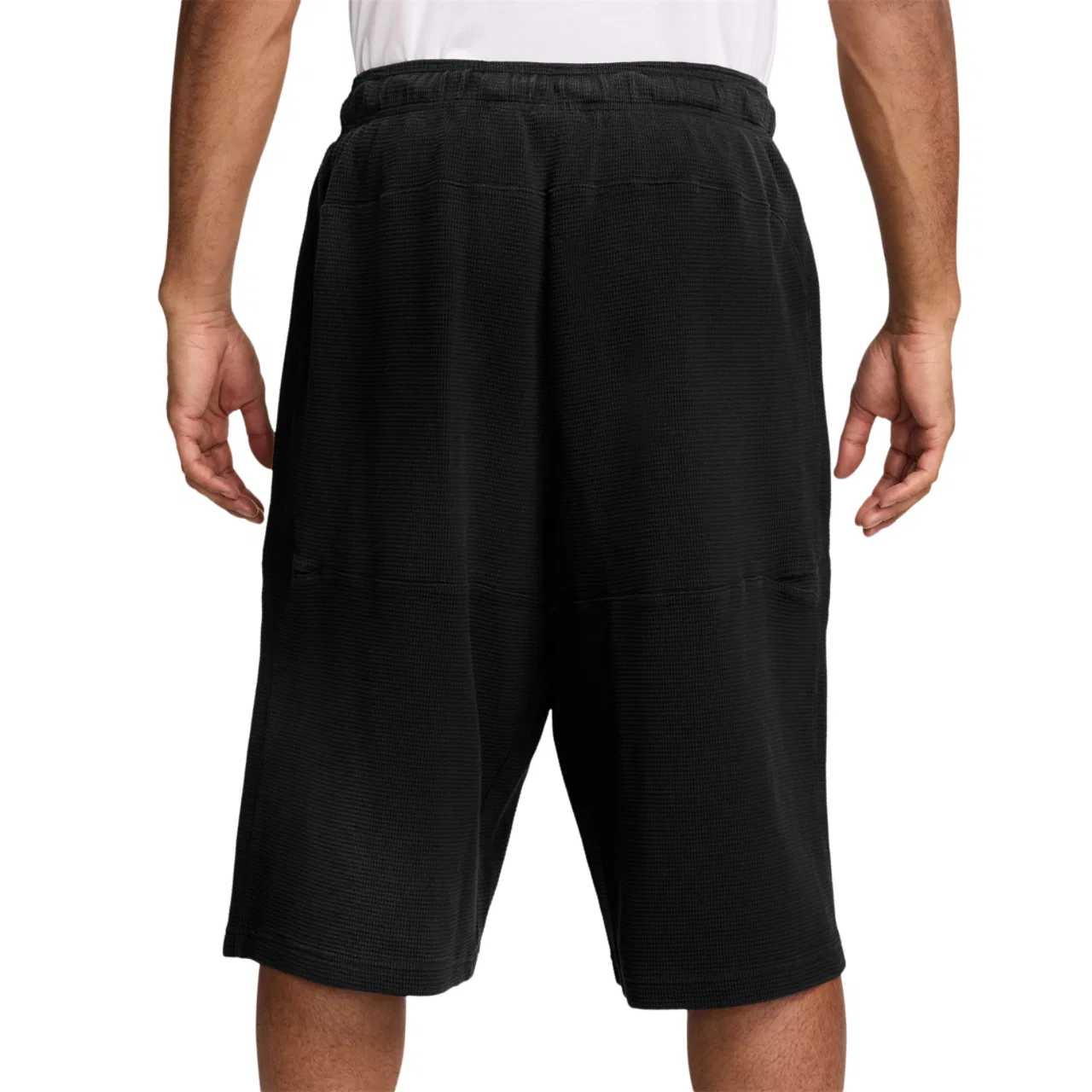 Мужские шорты Nike Ja 14in Waffles, White/Black — фото 2