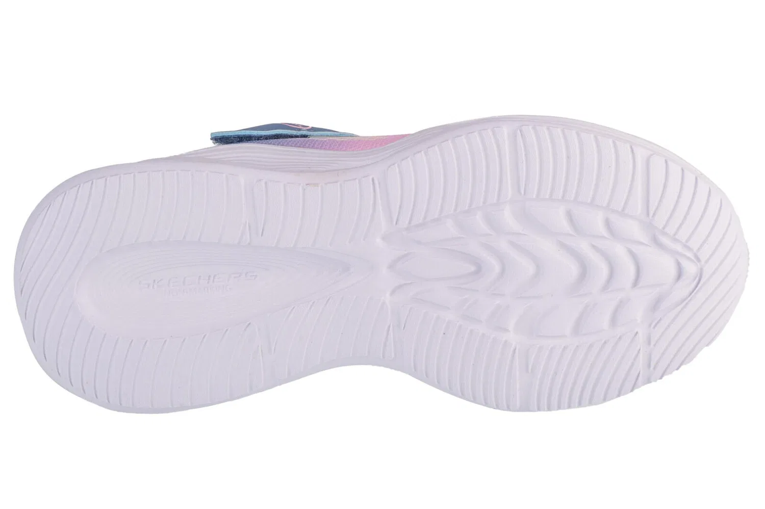 Детские кроссовки для девочек с технологией Lights Sola Glow - Ombre Deluxe Skechers, Rosa — фото 4