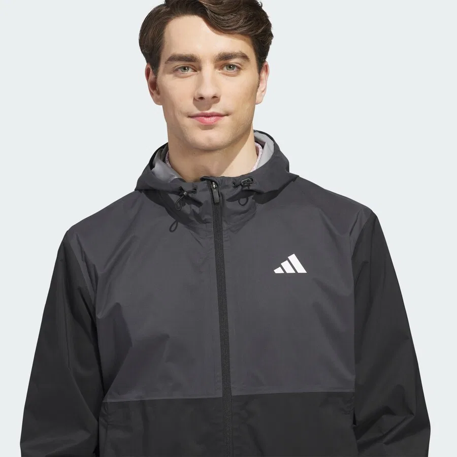 Спортивная куртка ADIDAS PERFORMANCE 'Ultimate365' черного цвета — фото 4