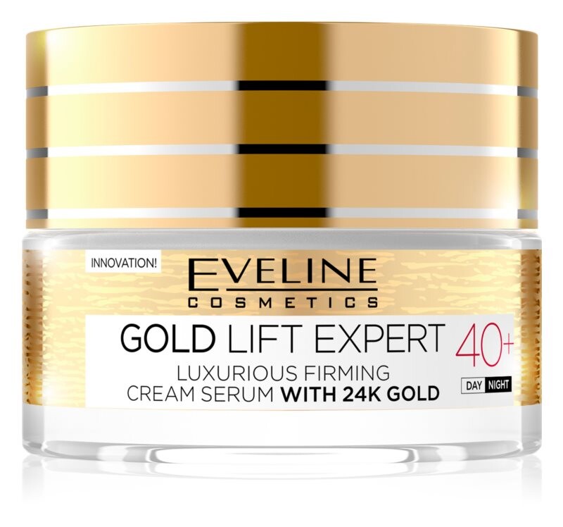 

Роскошный укрепляющий крем с 24-каратным золотом Eveline Cosmetics Gold Lift Expert