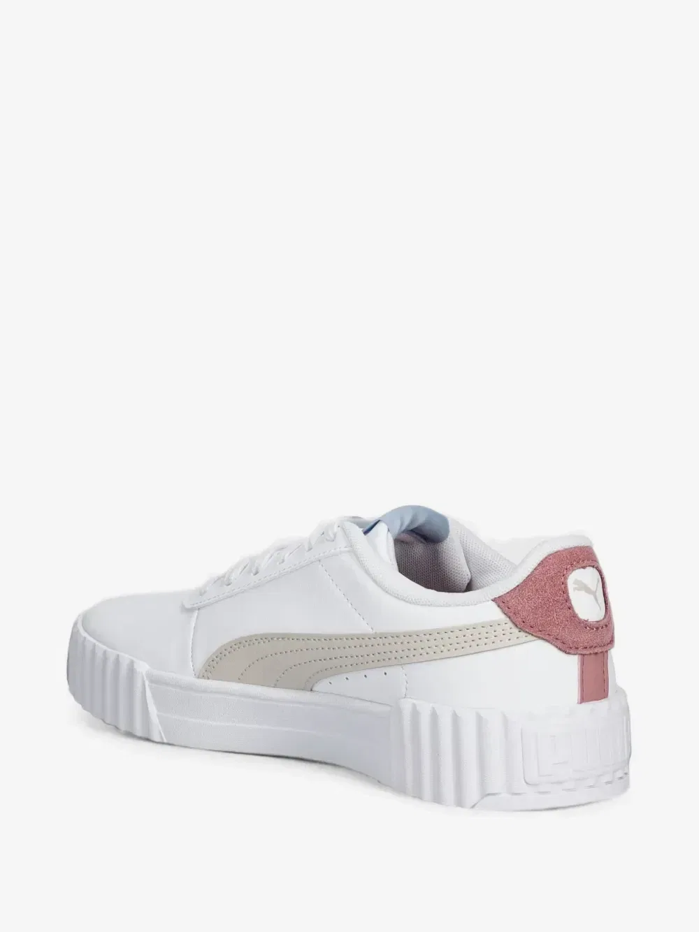 Кроссовки Carina 3.0 Winter Safari Puma Kids, белый — фото 3