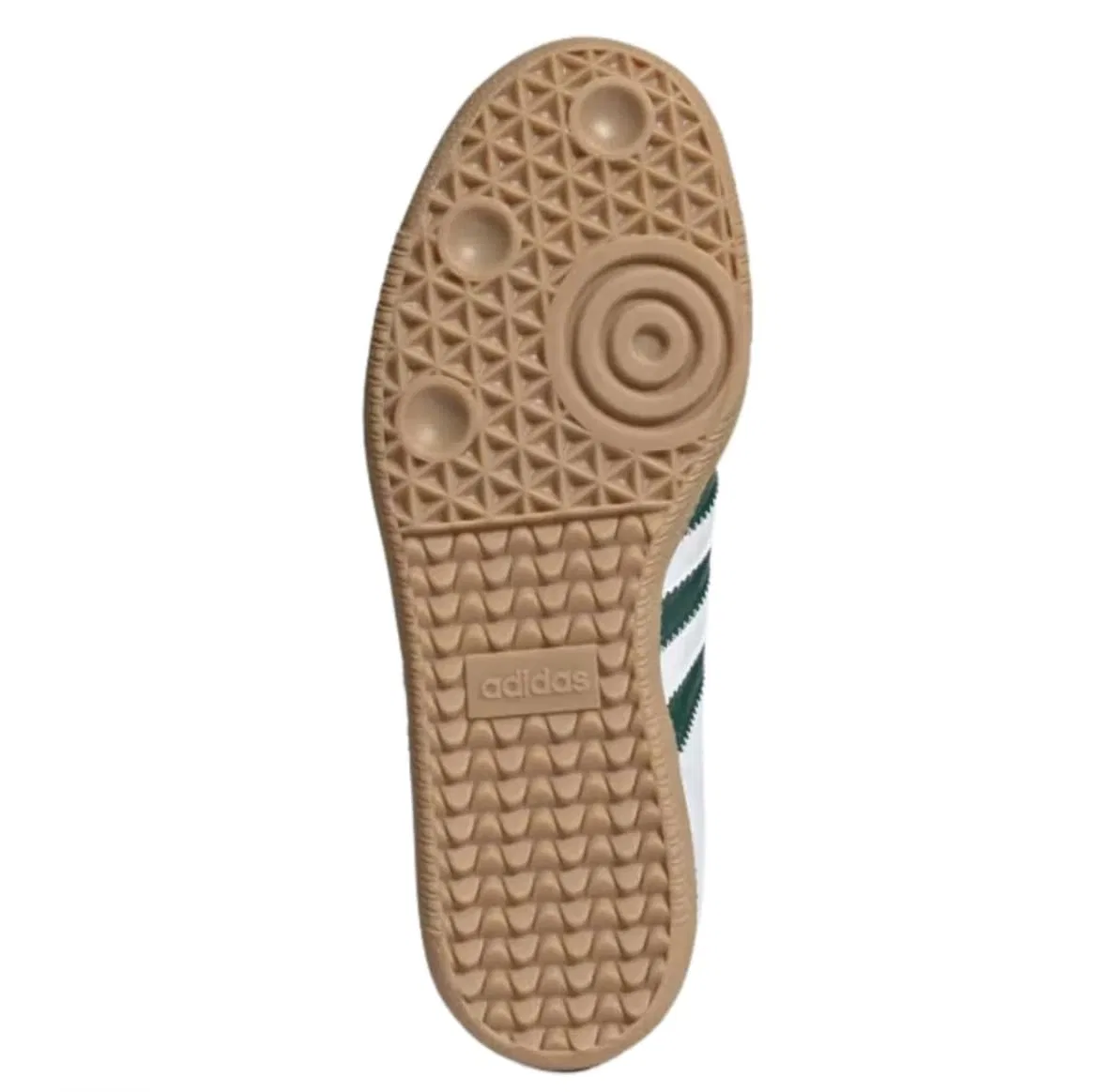 Детские кроссовки для мальчиков с принтом Samba Adidas, Collegiate Green — фото 4