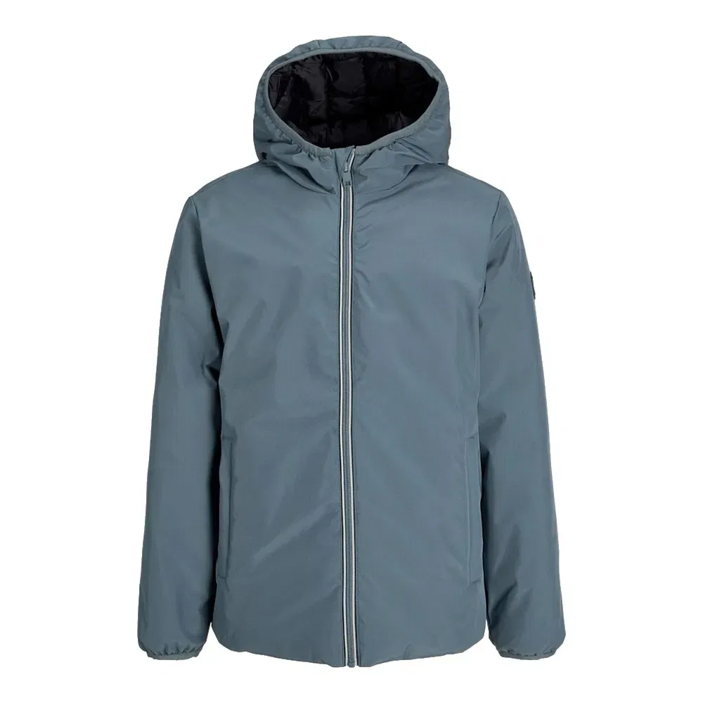 Куртка-пуховик Brook Reversible SN Jack & Jones, серый — фото 3