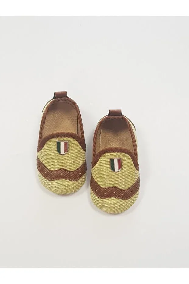 Детские ботиночки для мальчиков с плоским каблуком Durgun Bebe, Green
