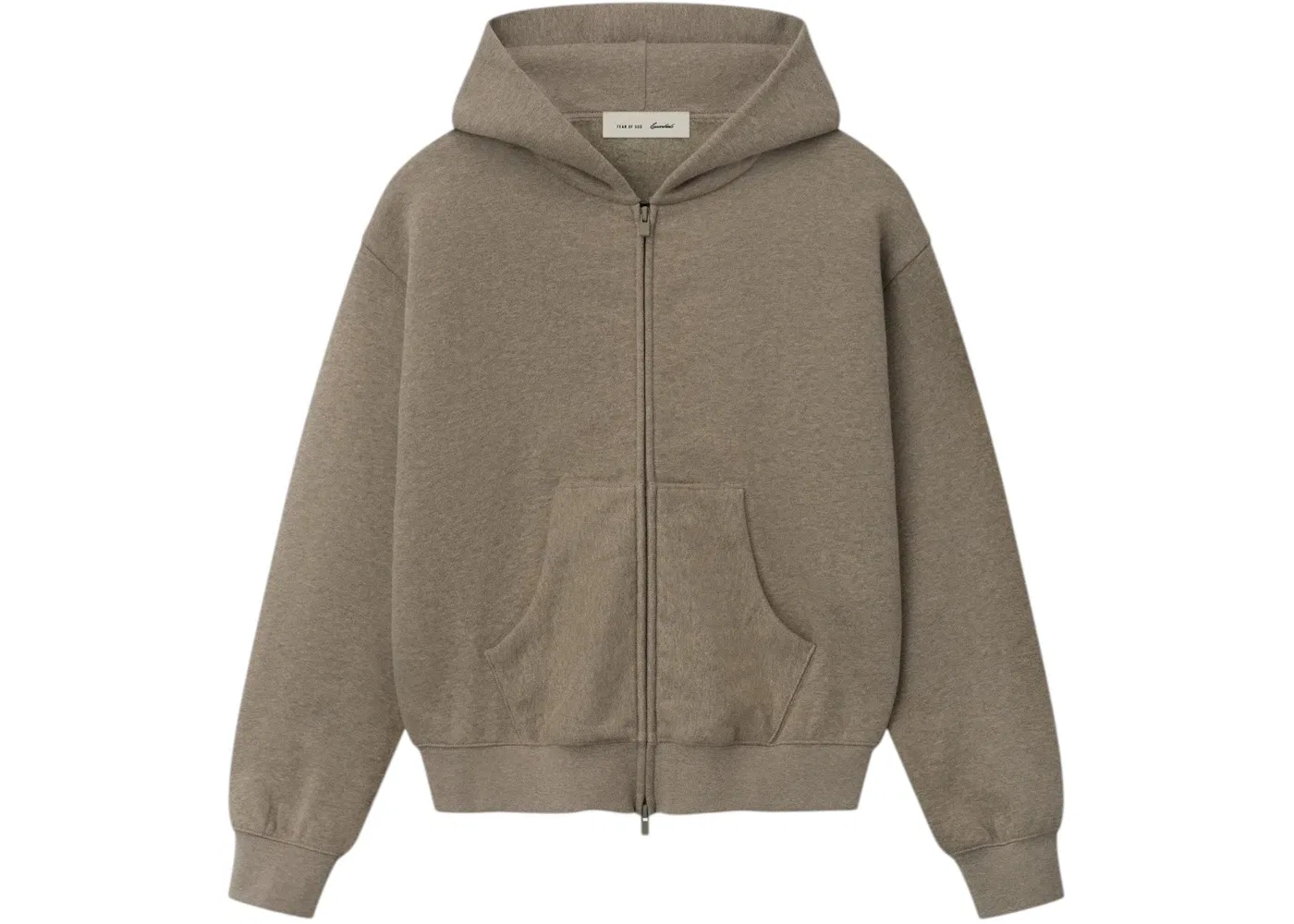 Мужская худи с полной застежкой-молнией Classic Full Zip Homestead Heather Fear of God, Homestead Heather