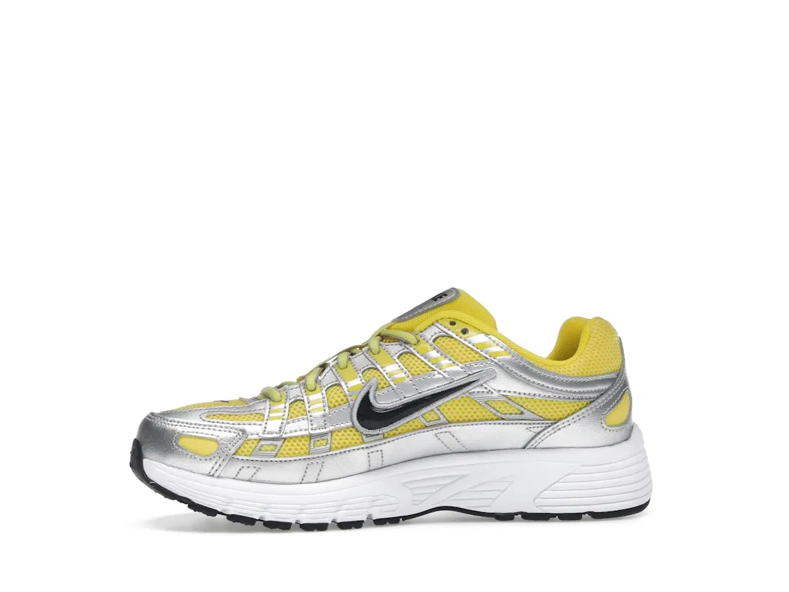 Детские кроссовки Lifestyle Nike P-6000, Lightning/Metallic Silver/White/Black — фото 3