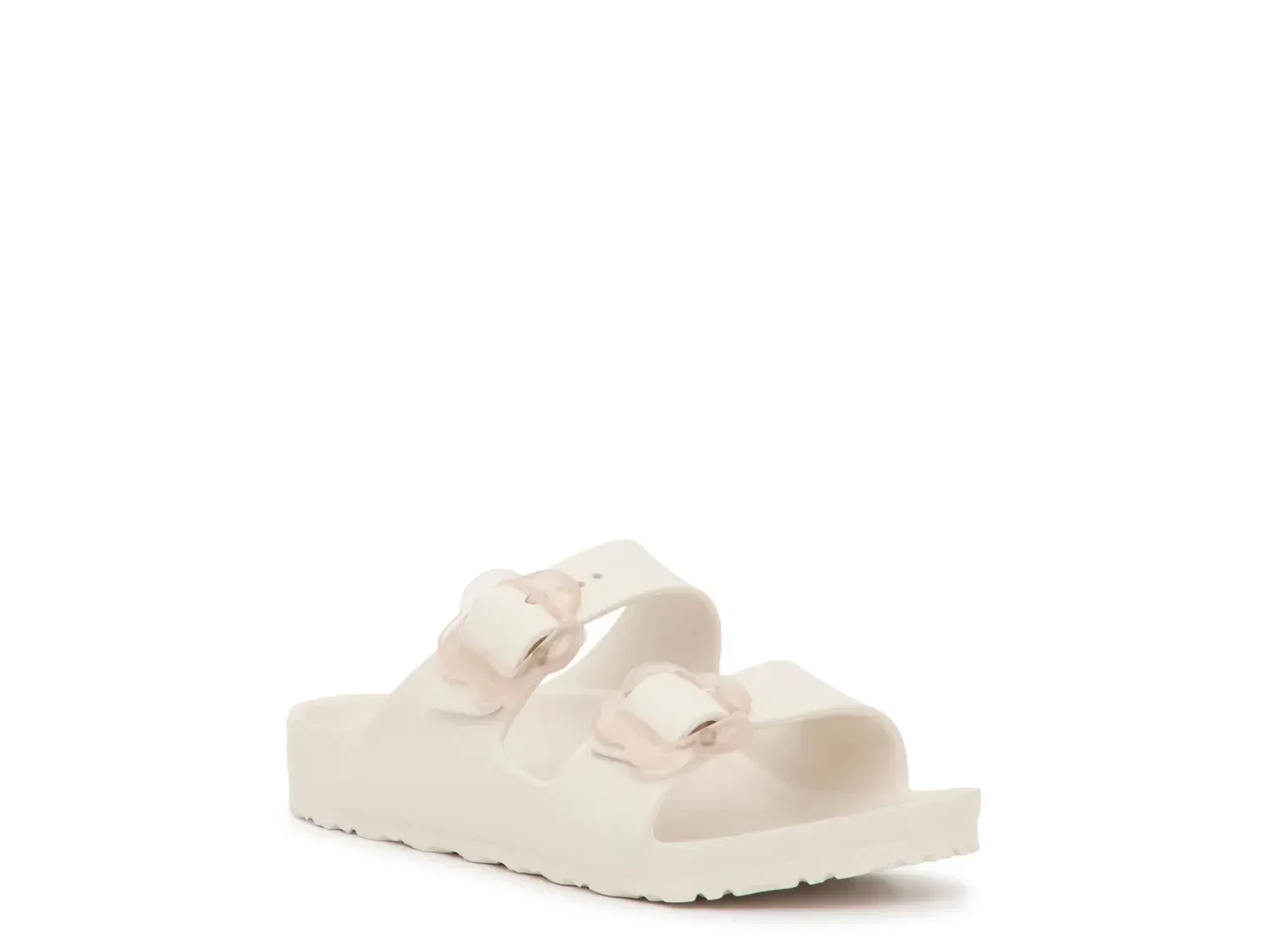 Сандалии с пряжками Arizona Flower Buckle, Birkenstock, цвет Eggshell