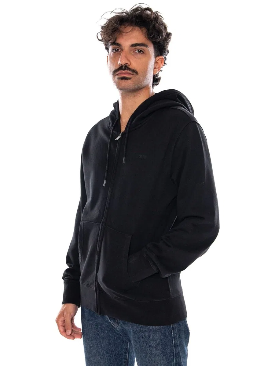 Худи на молнии LEVI'S 'LEVI'S THE ORIGINAL HM ZIP UP MINERAL BLACK' в черном цвете — фото 2