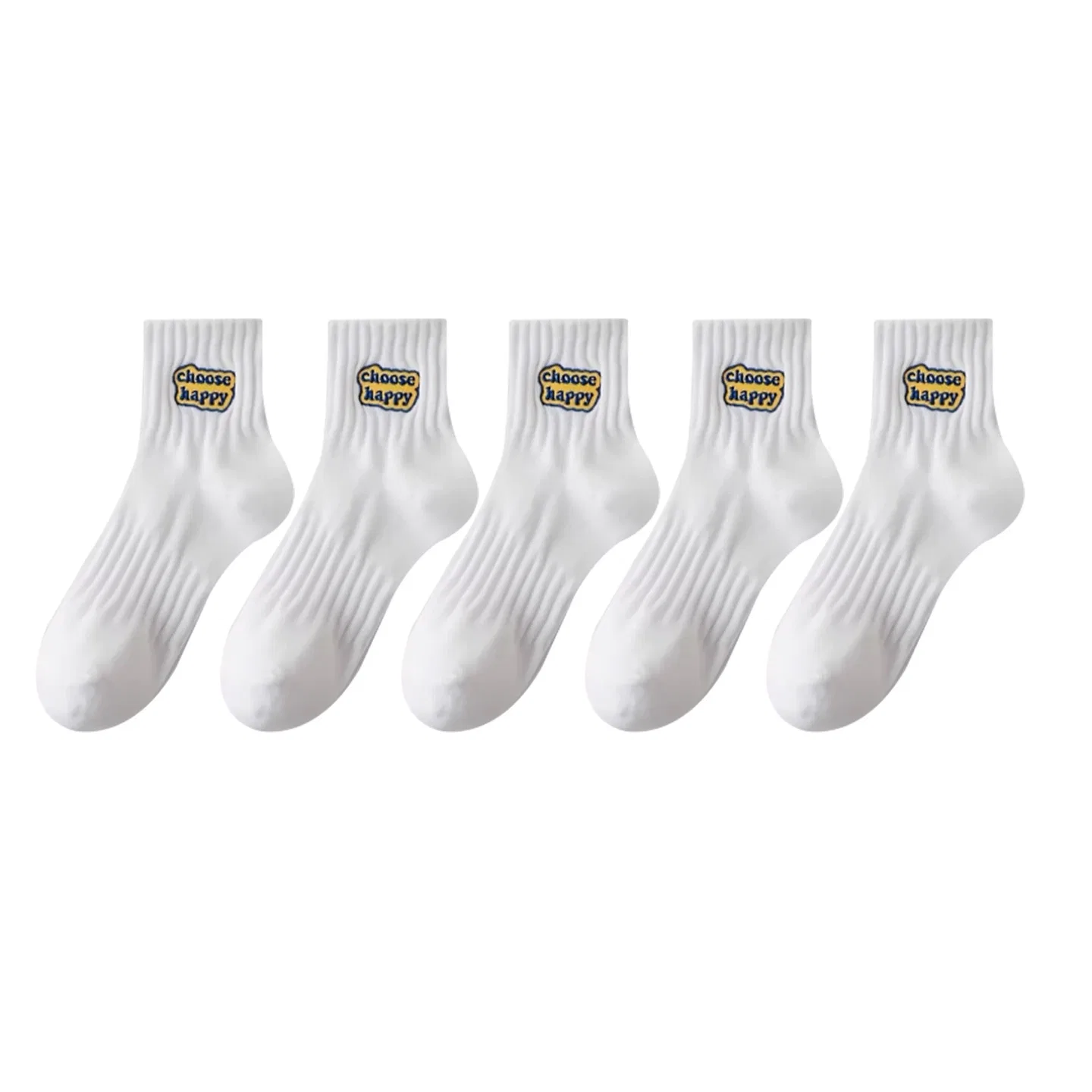 Детские носки 5 пар Белые MINISO, Color: White