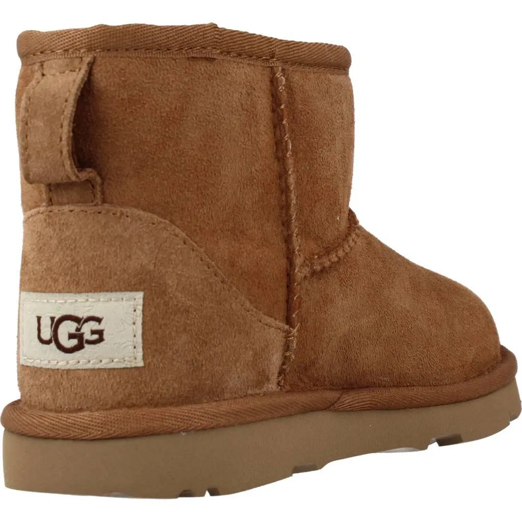 Детские сапоги из овчины Mini II Ugg, Braun — фото 3