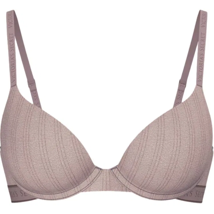 Женский бюстгальтер в стиле минимализм Victoria's Secret, Gray Brown