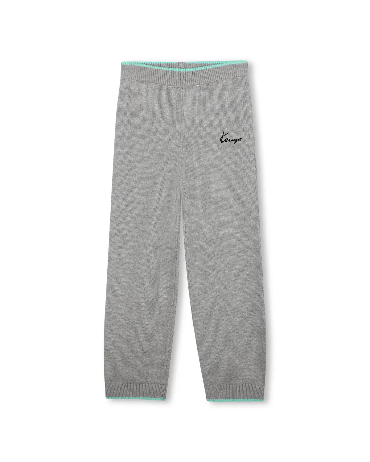 Детские брюки для девочек хлопковые Kenzo Kids, Gris Claro