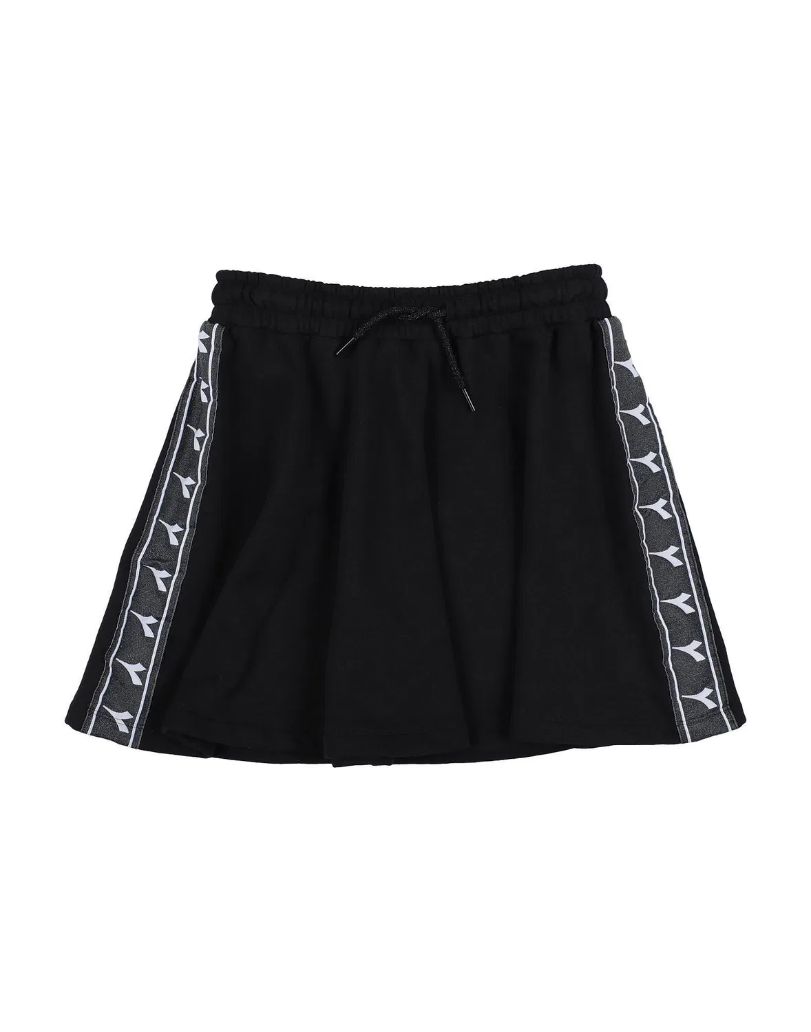 Детская юбка на флисе с утяжкой Diadora, черный