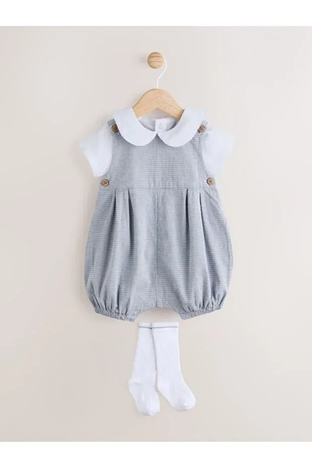 Детский комбинезон хлопковый Next Baby, Gri