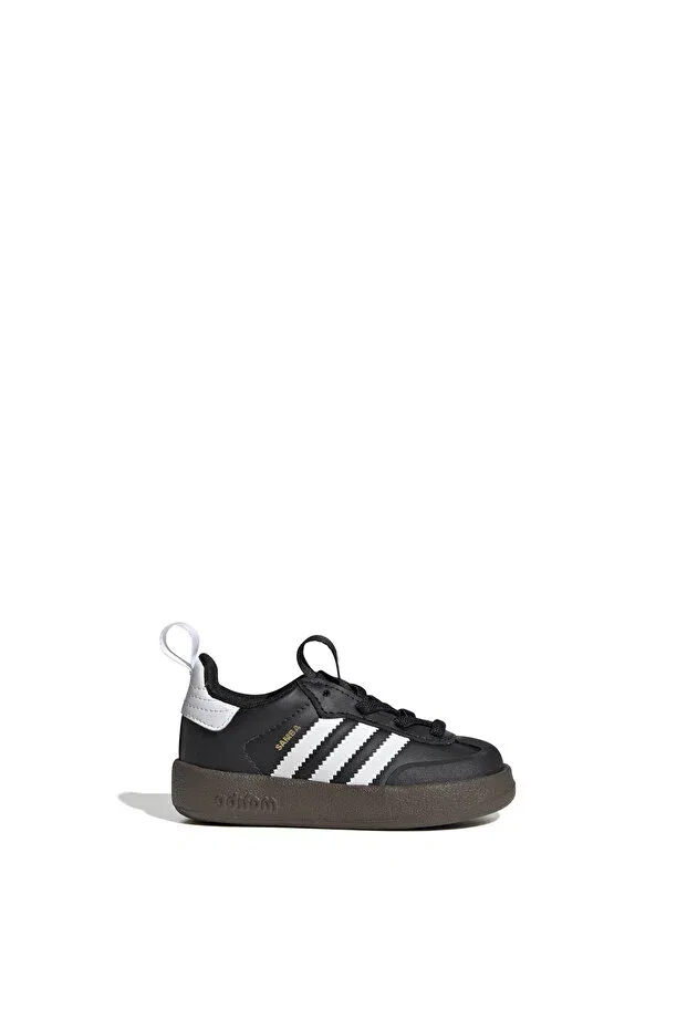 Детские кроссовки для девочек с текстильным верхом Adifom samba 360 c unisex kids sneakers jh5194 Adidas, Black - White — фото 3