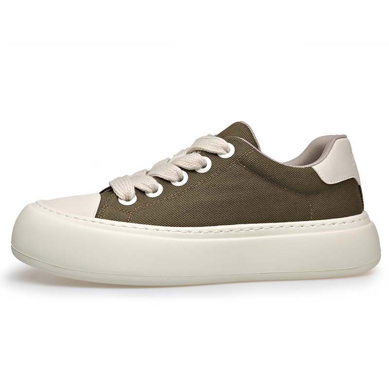 

PT'SON Классические мужские низкие кеды из прочного легкого дышащего материала с противоскользящей подошвой зеленого цвета, цвет Green