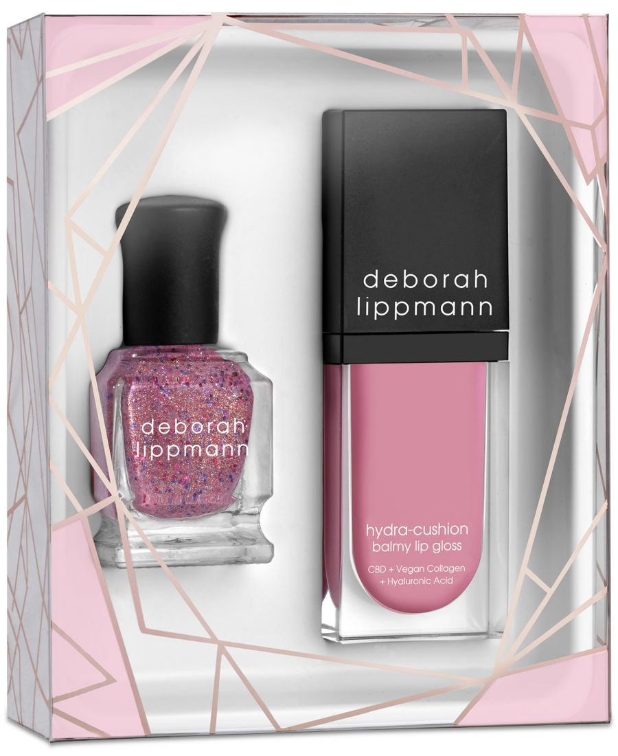 

Набор из 2 предметов: для губ и ногтей Deborah Lippmann, цвет unbreak my heart