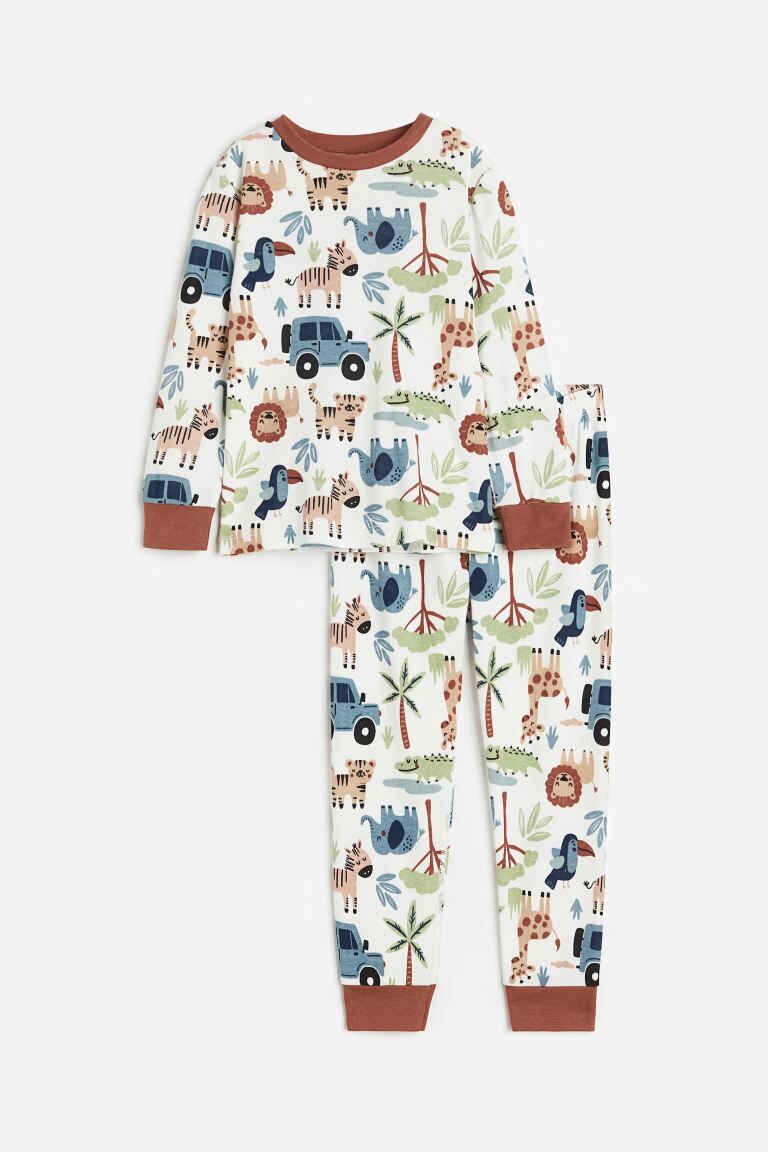 

Пижамный комплект из джерси H&M