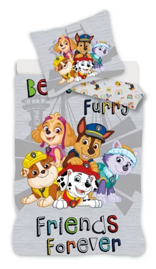 

Пододеяльник Paw Patrol серый 140 х 200 см - 70 х 90 см (полиэстер) Javoli