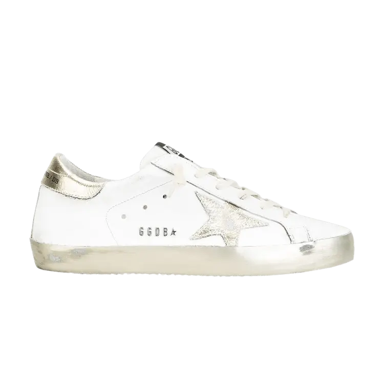 Кроссовки Golden Goose Wmns Superstar White Gold, белый
