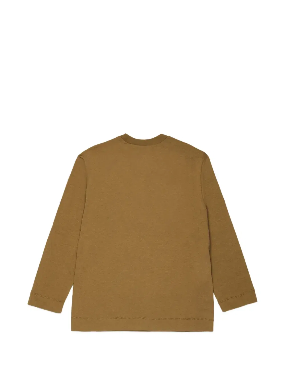 Футболка с длинным рукавом с логотипом Marni Kids, коричневый — фото 2