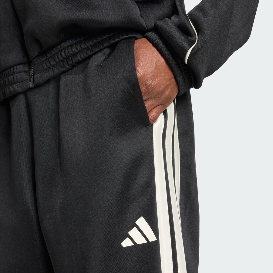 Зауженные спортивные брюки ADIDAS SPORTSWEAR Stadium, черный — фото 4