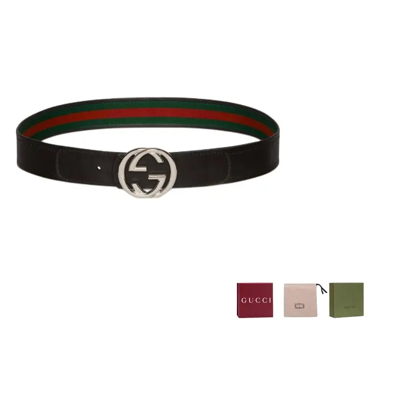 

GUCCI Кожаный ремень мужской Green/Red/Brown ширина 4cm, Красный, GUCCI Кожаный ремень мужской Green/Red/Brown ширина 4cm