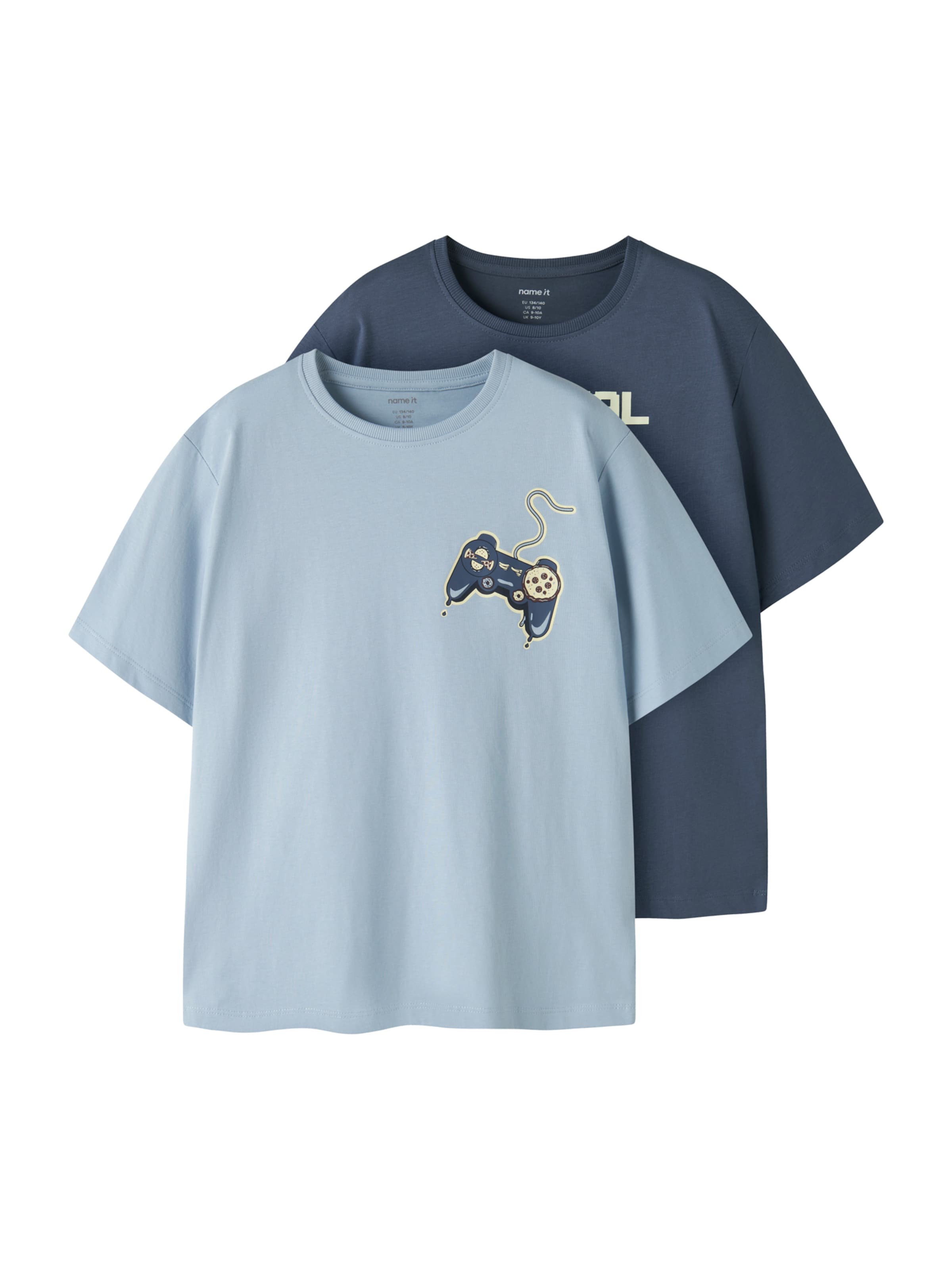 

NAME IT Футболка 'NKMVICTOR' в цвете Navy, Light Blue