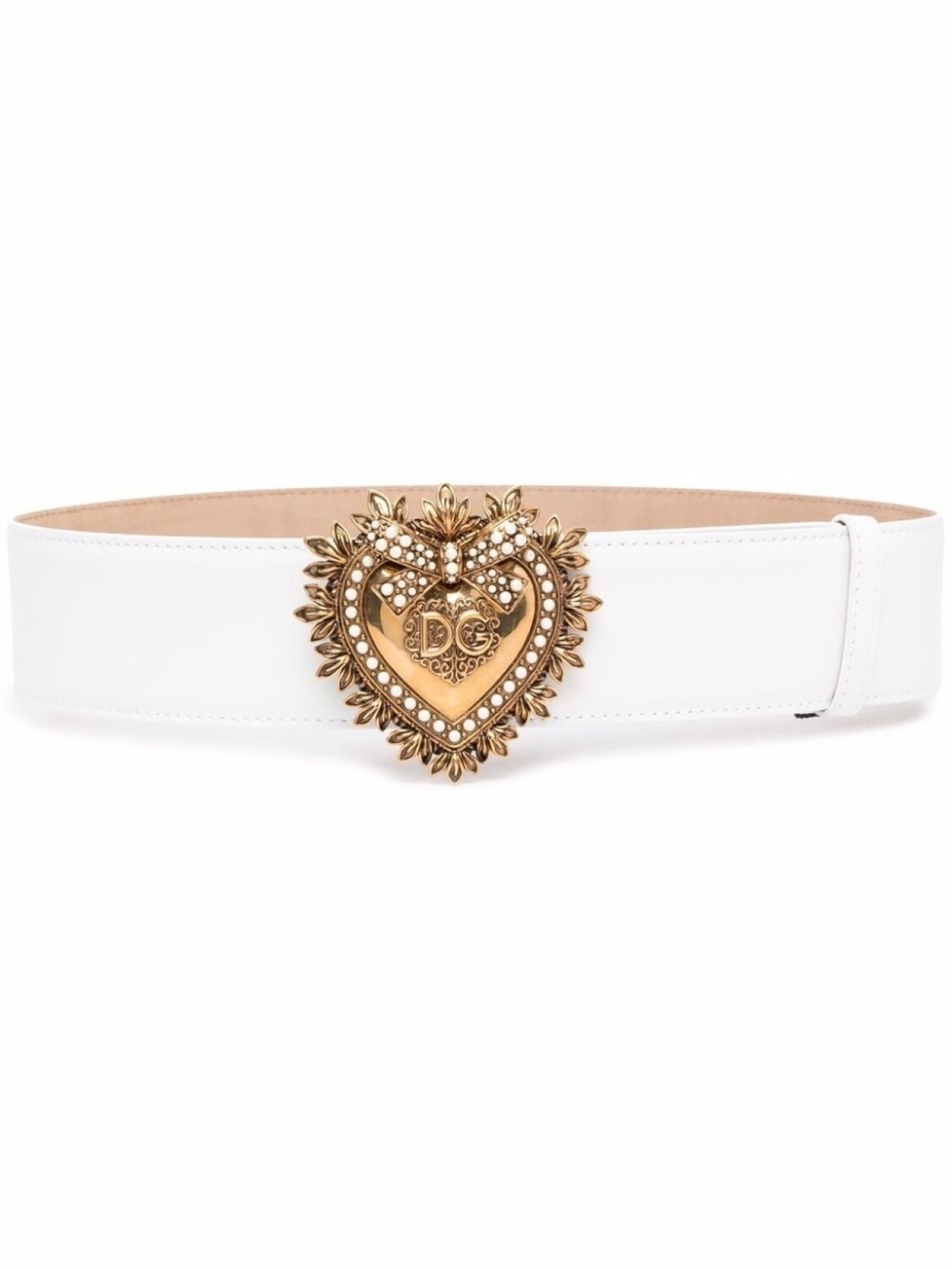 

Dolce & Gabbana ремень с логотипом, белый