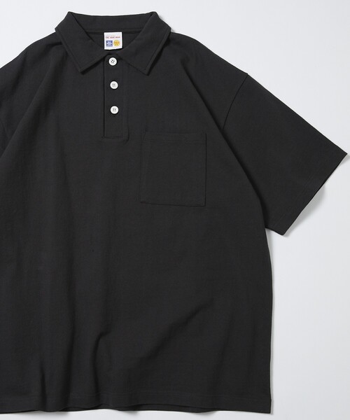 

Футболка-поло с коротким рукавом из плотной ткани, 10.5 унций (около 300 г) FREAK'S STORE, угольно-серый