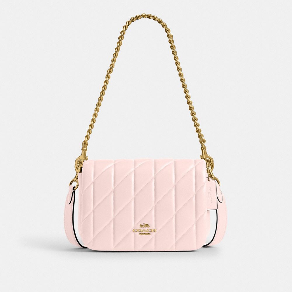 

Сумка Coach Quinn Bag With Quilting, цвет Gold/Blush