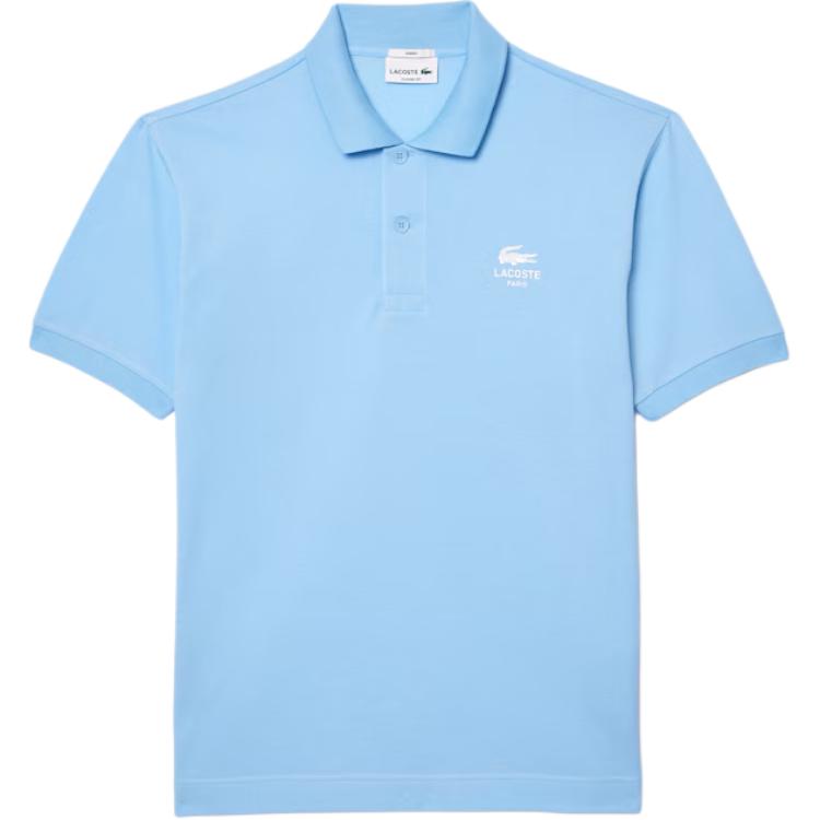 Поло LACOSTE Light Blue, Унисекс, светло-голубой