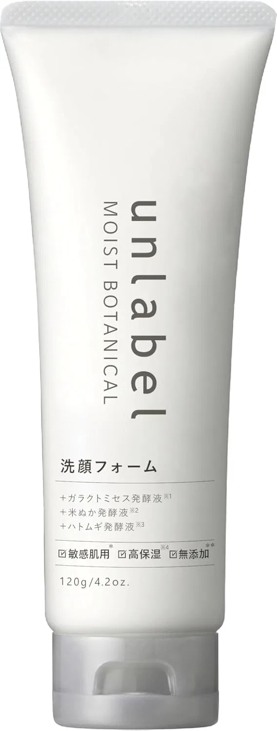 Пенка для умывания Unlabel — Moist Botanical Face Wash Foam, 120 г