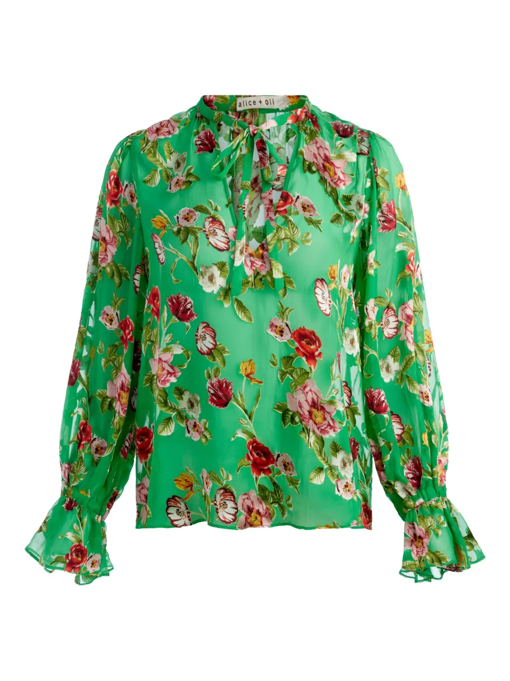 

Рубашка Moranne alice + olivia, зеленый