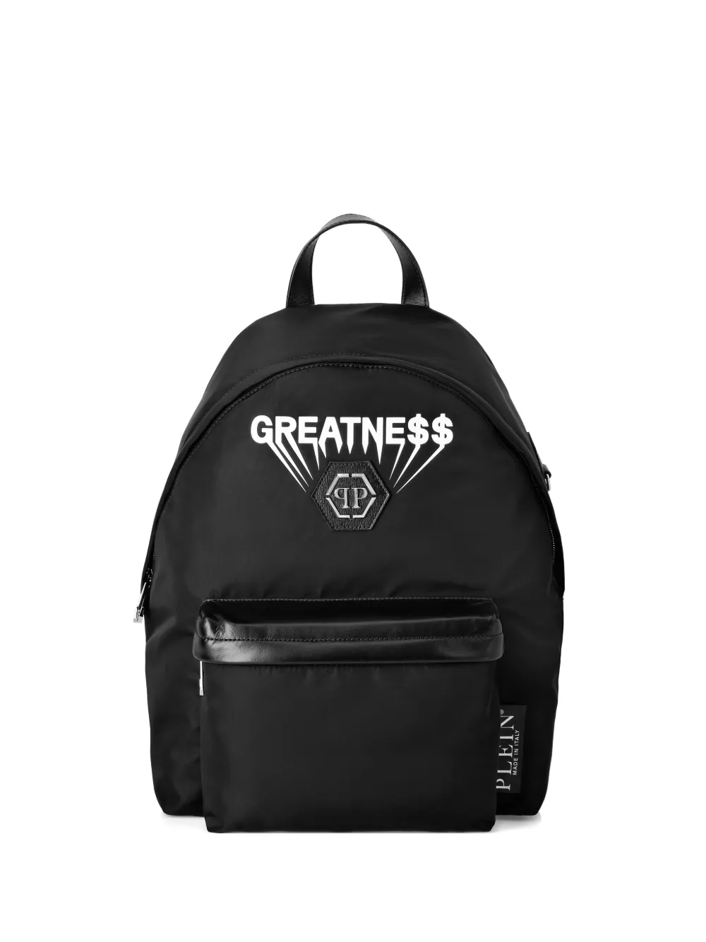 

Рюкзак с принтом Philipp Plein, черный