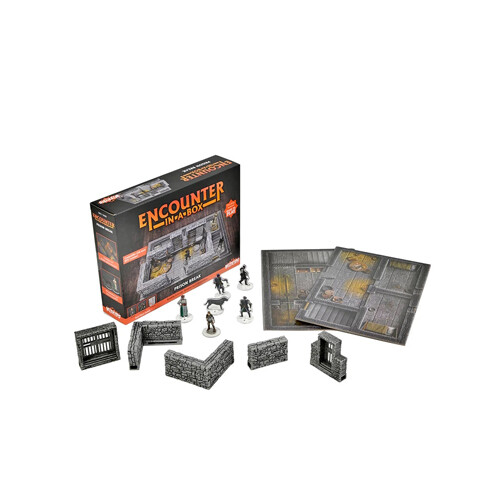 

Коробка для хранения настольных игр Warlock Tiles: Encounter In A Box – Prison Break