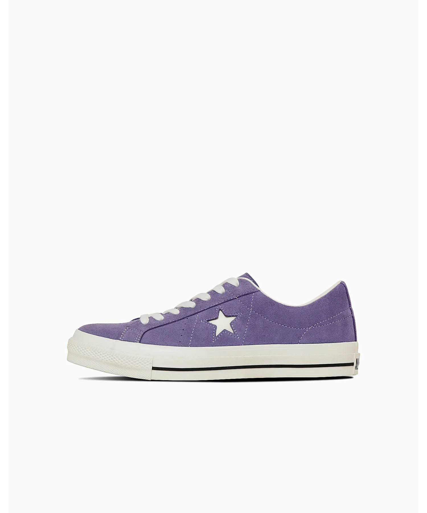 Кроссовки из замши One Star CONVERSE purple — фото 2