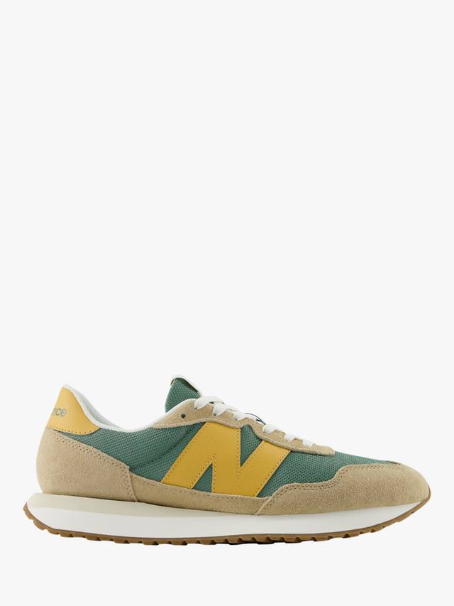 

Мужские замшевые кроссовки с логотипом 237 New Balance, цвет Dark Juniper