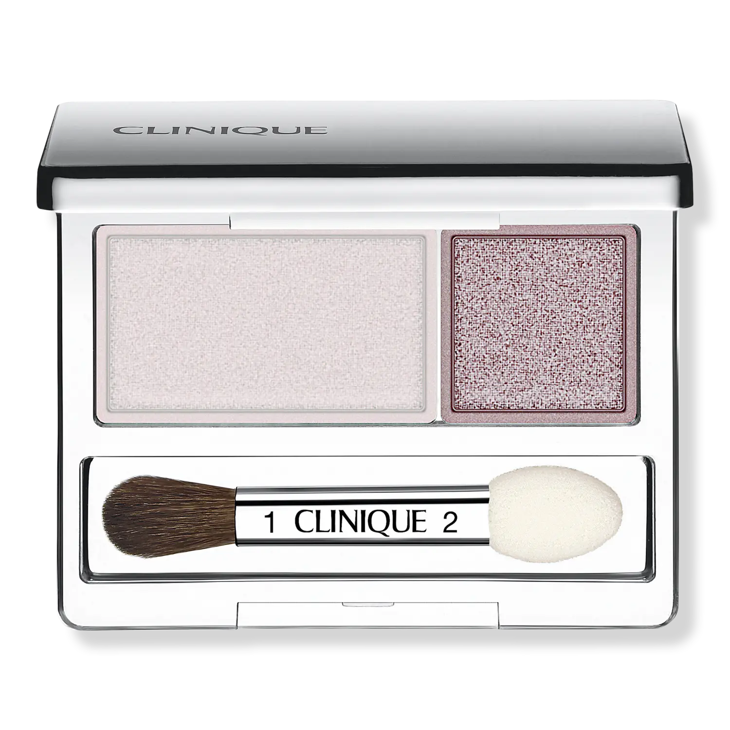 

Тени для век All About Shadow Duo Eyeshadow Clinique, Seashell Pink/Fawn Satin New