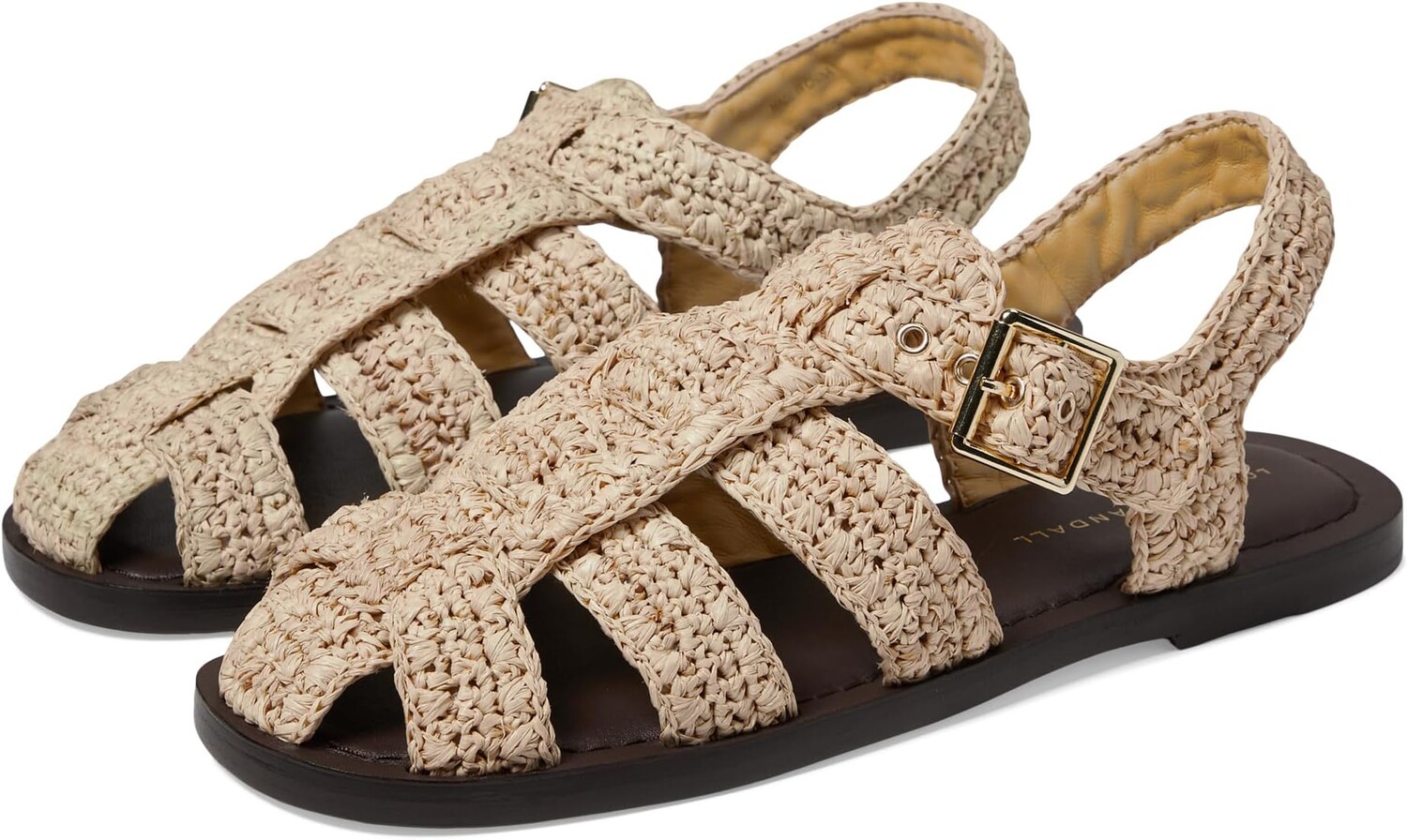 

Сандалии Loeffler Randall Sawyer, цвет Natural/Brown
