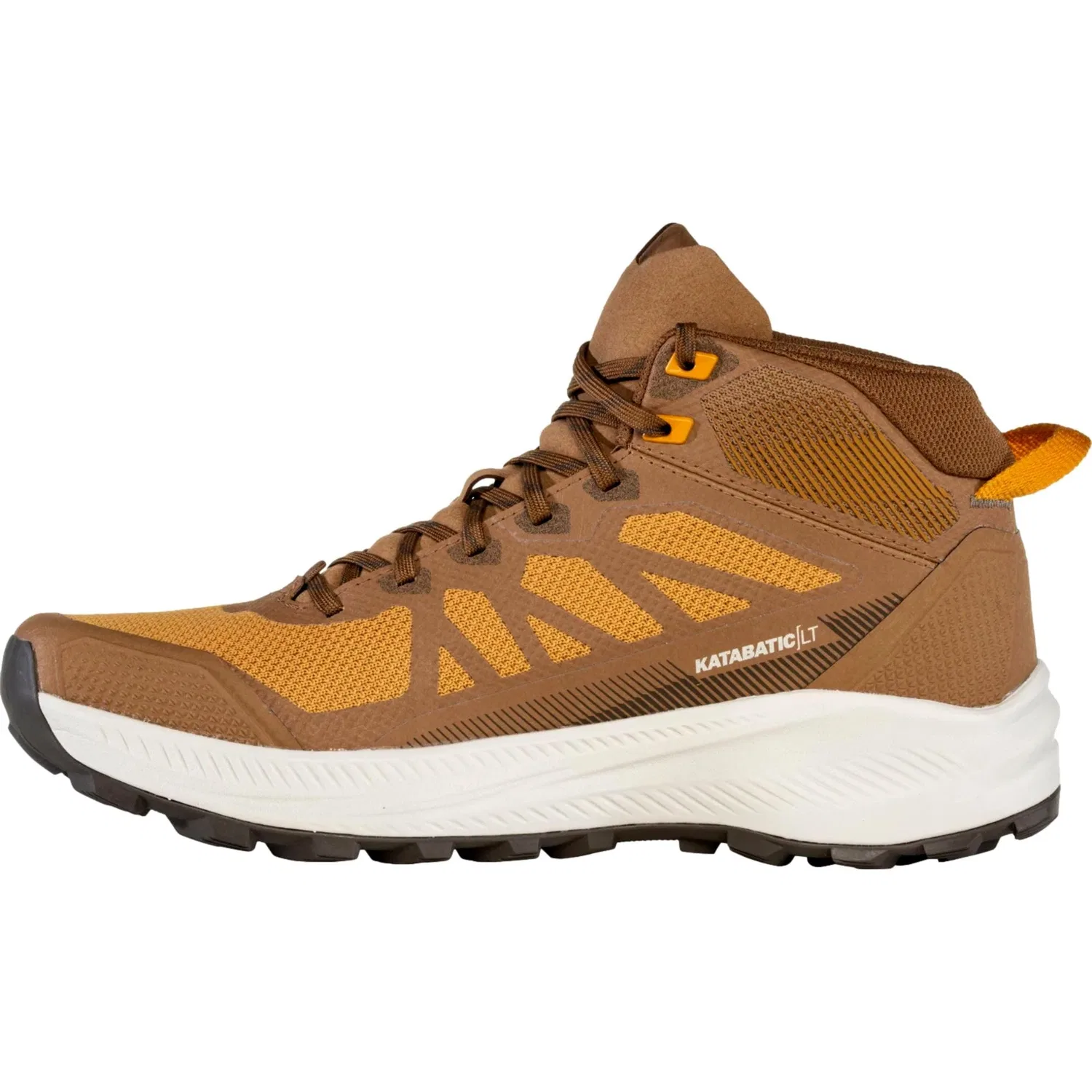 Men's Oboz Katabatic LT Mid GTX Saddle 46101, коричневый — фото 3