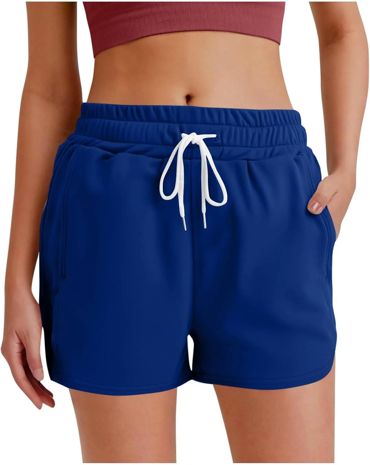 

JOAU Женские шорты для тренировок с карманами