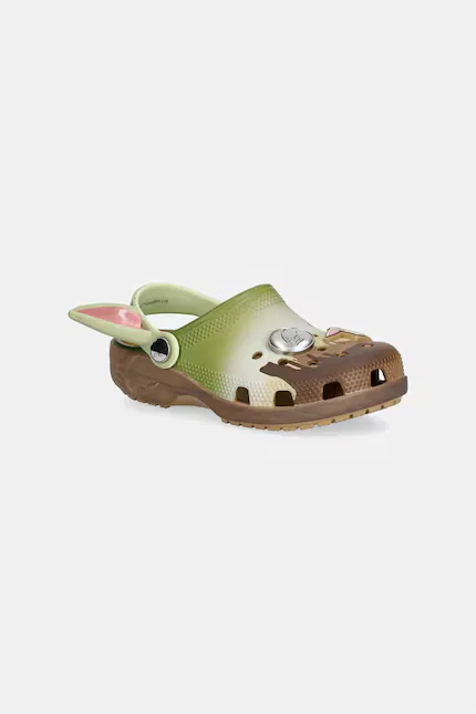 Шлепанцы детские Star Wars Grog u Crocs, зеленый